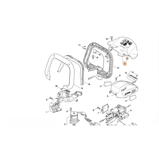 STIHL  Osłona dłoni 4869 790 9110
